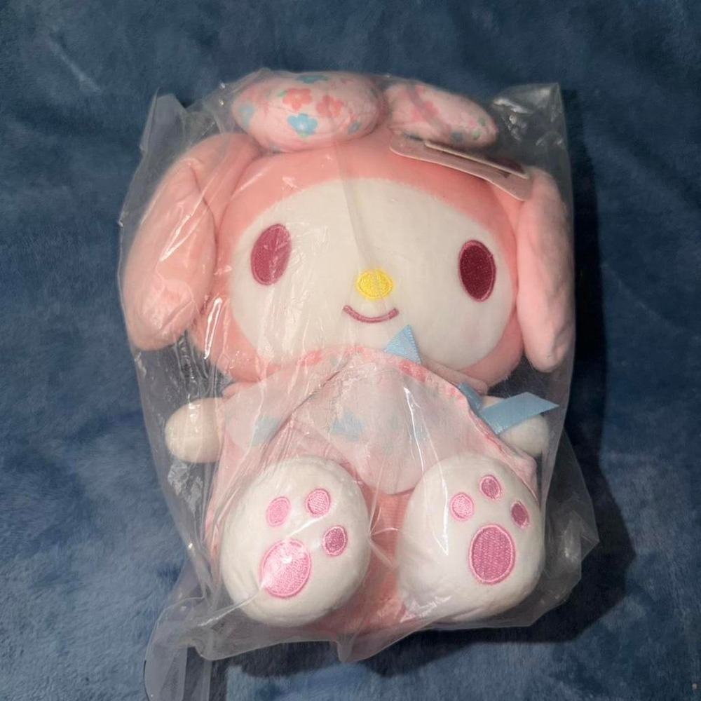 Sanrio My Melody Peach Blossom Series Rabbit 8" Plush stuffed